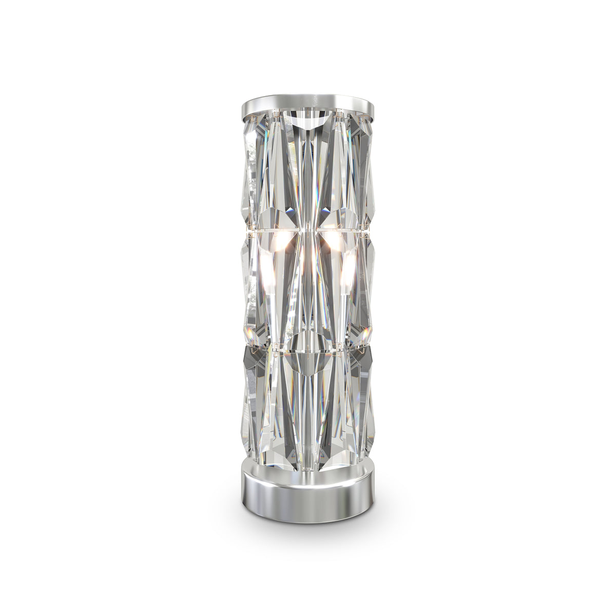 Lampada da tavolo Puntes - Maytoni - Grigio - MOD043TL-02CH