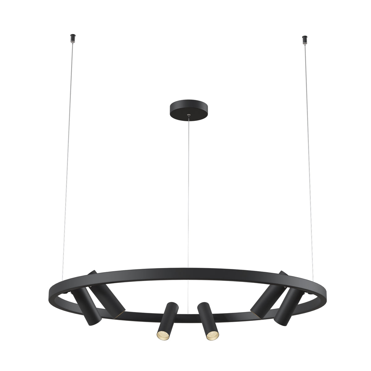 Lampada a sospensione Satellite - Maytoni - Nero - MOD102PL-L42B
