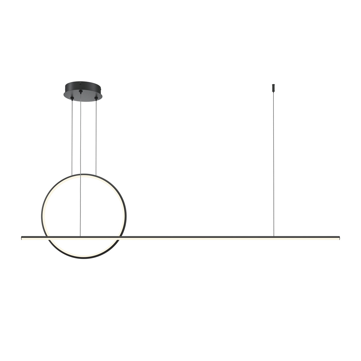 Lampada a sospensione MOD247PL-L49BK - Maytoni - Nero