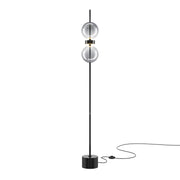 Lampada da terra Double Moon - Maytoni - Nero - MOD478FL-L15B3K