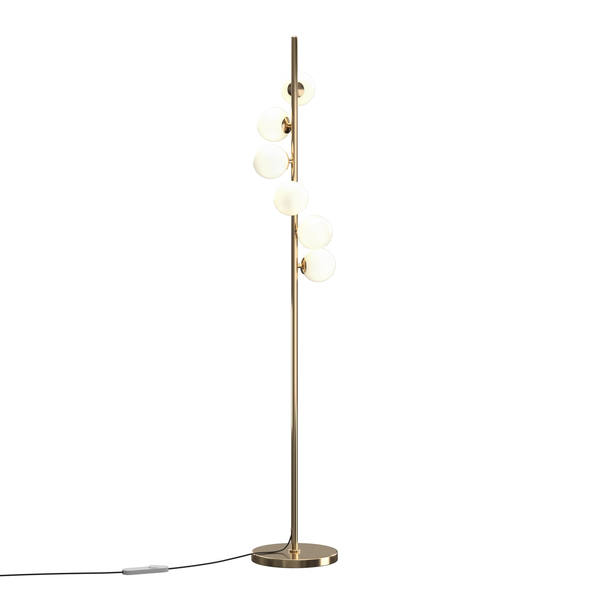 Lampada da terra Dallas - Maytoni - Oro - MOD545FL-06G