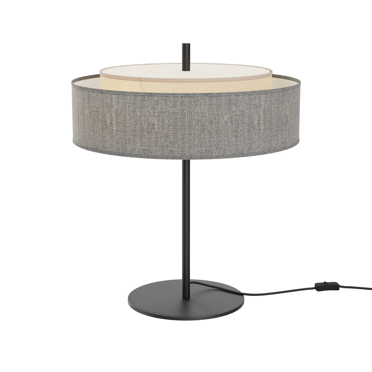 Lampada da tavolo Bergamo - Maytoni - Nero - MOD613TL-02GR