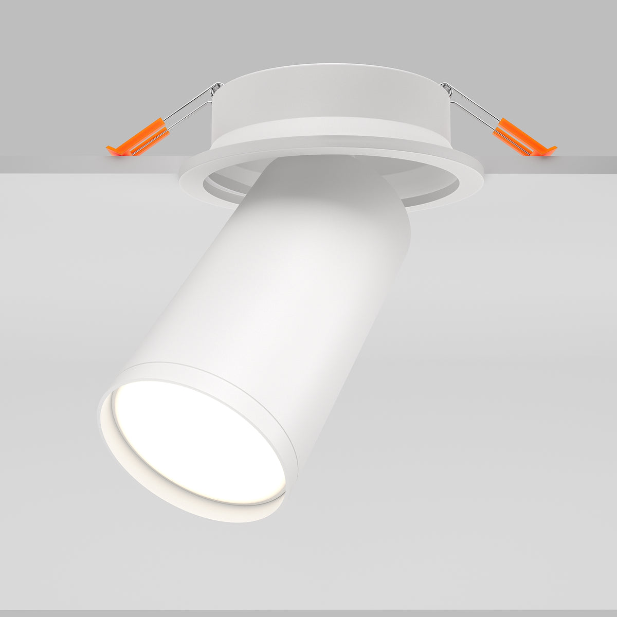 SET 4 PEZZI · Una lampada da incasso FOCUS S GU10 1x10W - Maytoni - Bianco - C048CL-U-1W · prezzo per 4 pezzi
