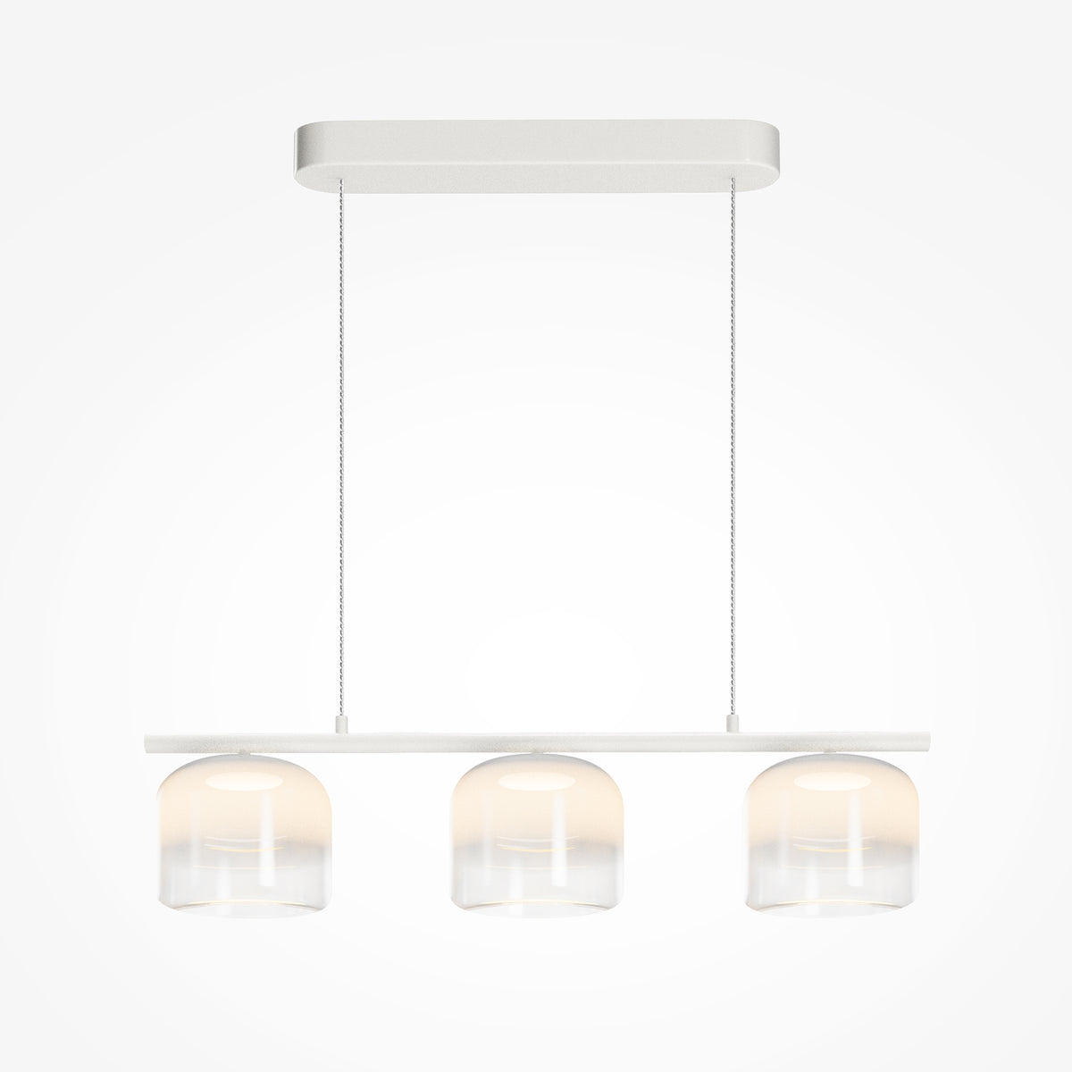 Lampada a sospensione Spirito - Maytoni - Bianco - MOD286PL-L12W3K