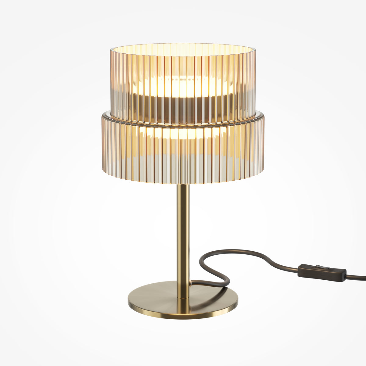 Lampada da tavolo Scala - Maytoni - Bronzo - MOD496TL-L12BZK