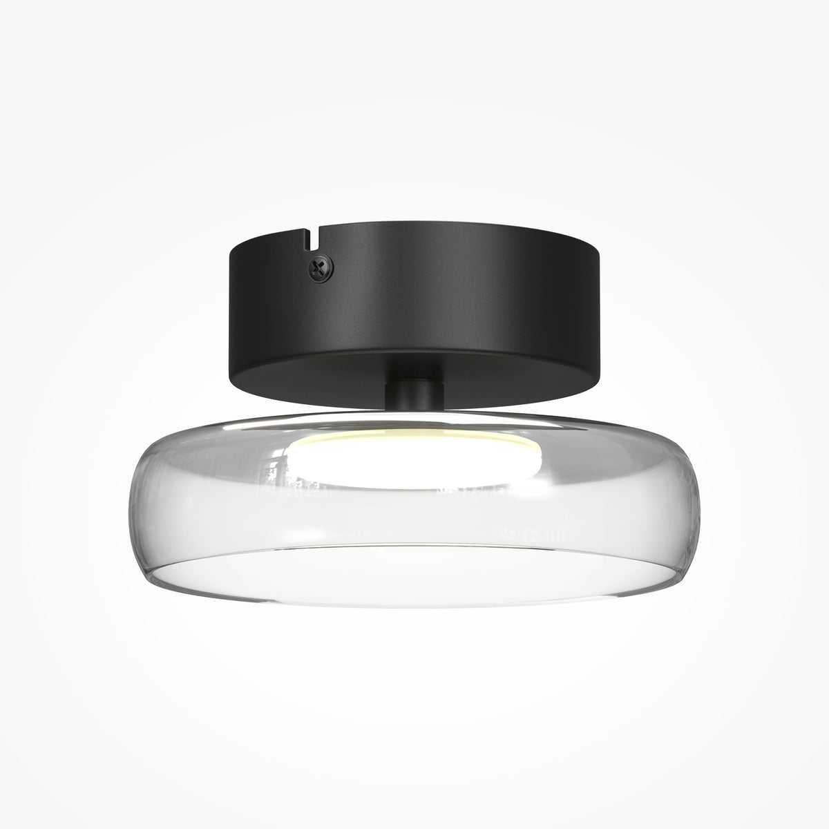 Lampada da soffitto Float - Maytoni - Nero - MOD498CL-L13BK