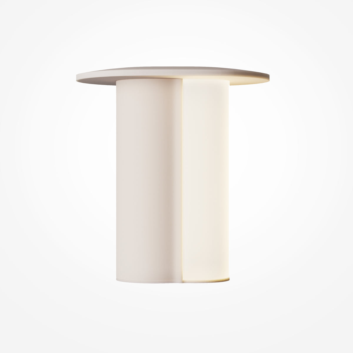 Lampada da tavolo ricaricabile Asym - Maytoni - Beige - MOD510TL-L1,5BGK
