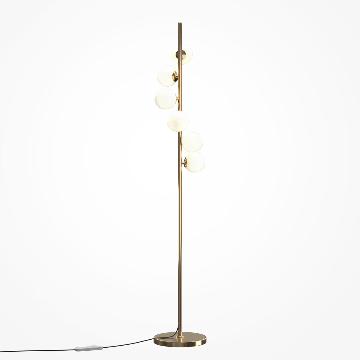 Lampada da terra Dallas - Maytoni - Oro - MOD545FL-06G