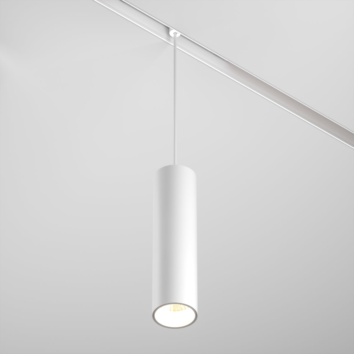 Faretto per binario Focus LED - Maytoni - Bianco - TR041-4-12WTW-DD2-W