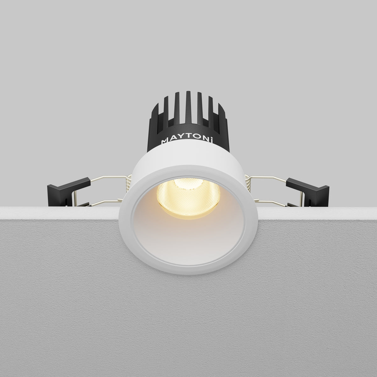 Faretto da incasso Dip - Maytoni - Bianco - DL115-10W-2.7K-W