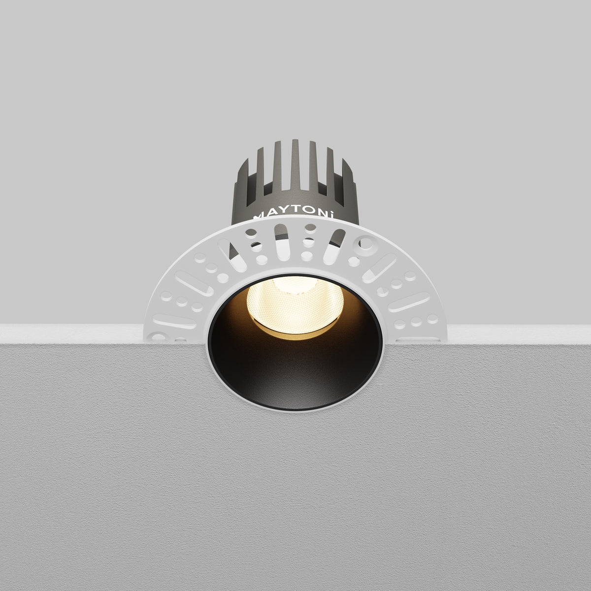 Faretto da incasso Dip - Maytoni - Nero - DL119-10W-3K-TRS-B