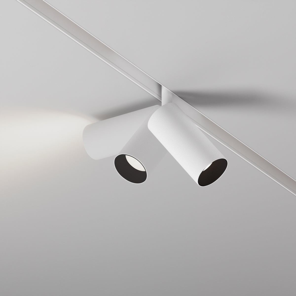 Faretto per binario Focus LED - Maytoni - Bianco - TR032-4-5WTW-S-DD2-W