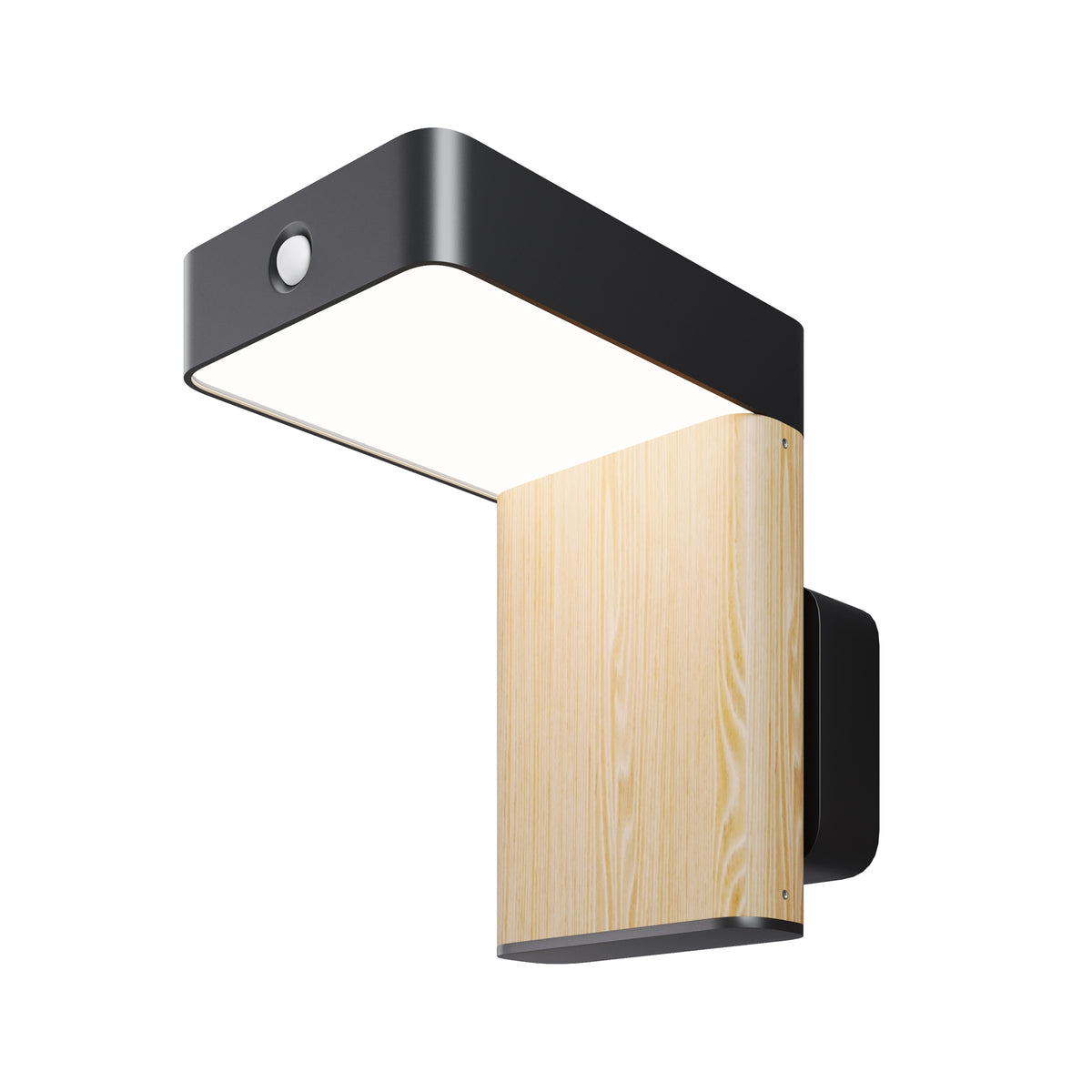 Applique solare da esterno Nordis - Maytoni - Nero - O140WL-L2BK