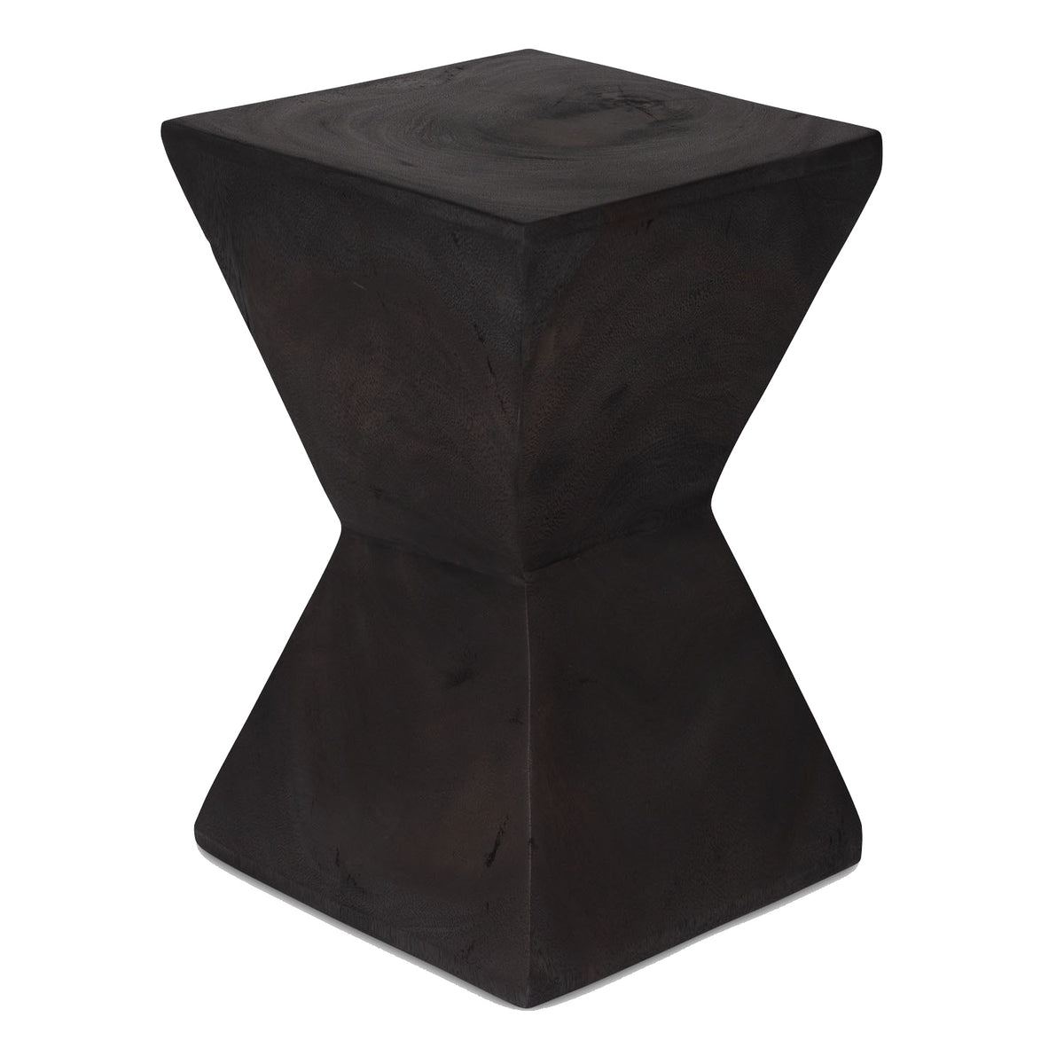 Tavolino in legno massello Stool S.A.S. 009 - Charcoal Black