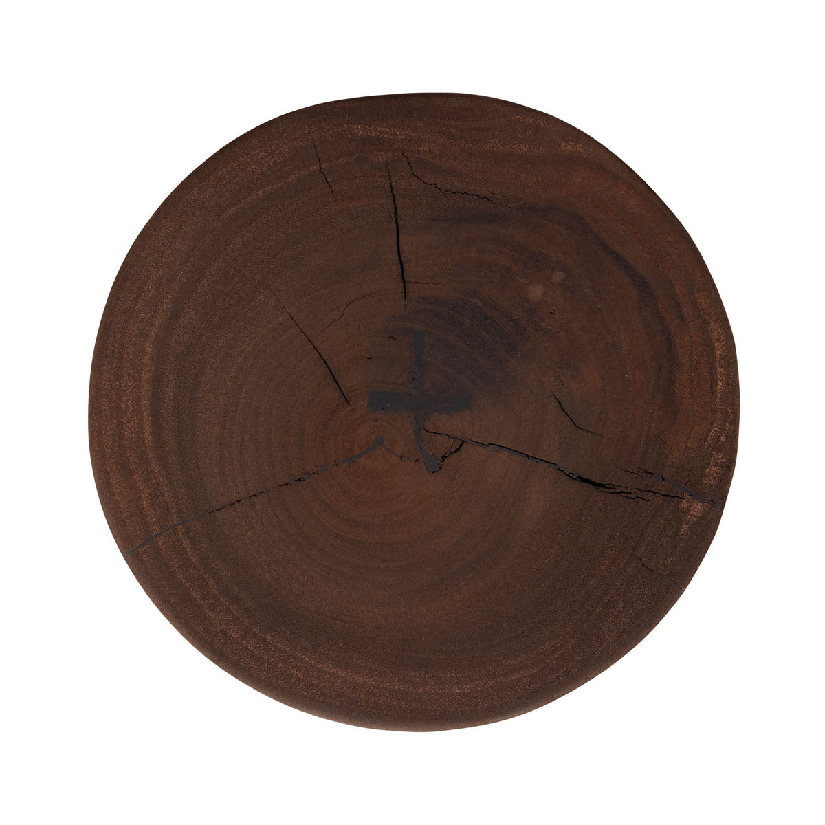 Tavolino in legno massello Stool S.A.S. 002 - Dark Brown