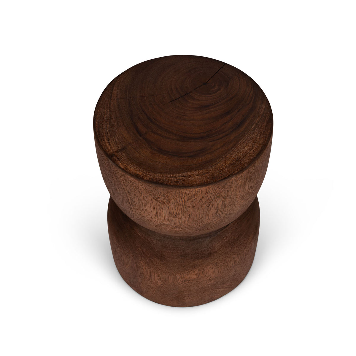Tavolino in legno massello Stool S.A.S. 004 - Dark Brown