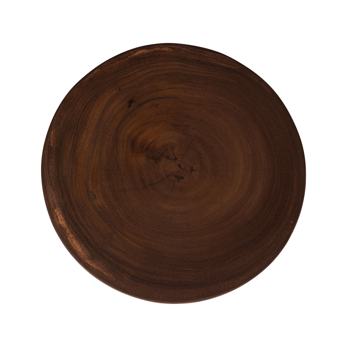 Tavolino in legno massello Stool S.A.S. 006 - Dark Brown