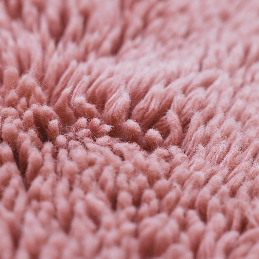 Soffice tappeto rosa (150x240 cm)