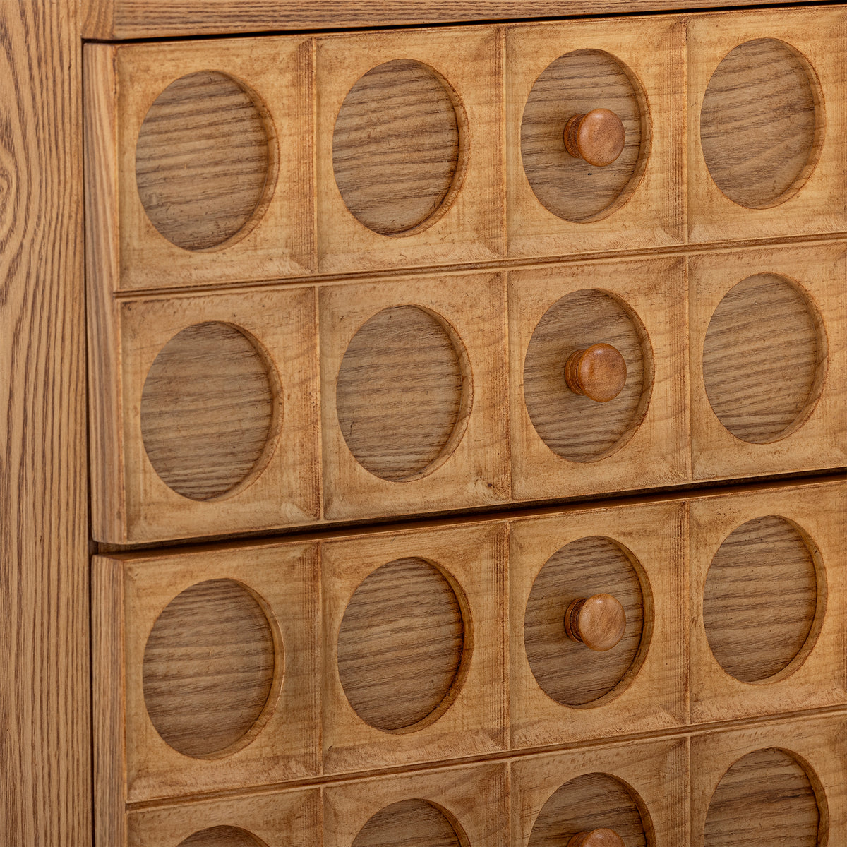 Cassettiera Vester, Marrone, MDF