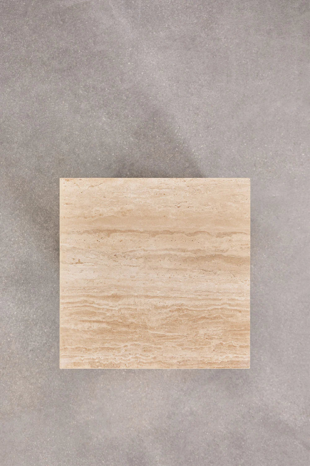 Aluret - Comodino quadrato 35x35 cm in pietra naturale