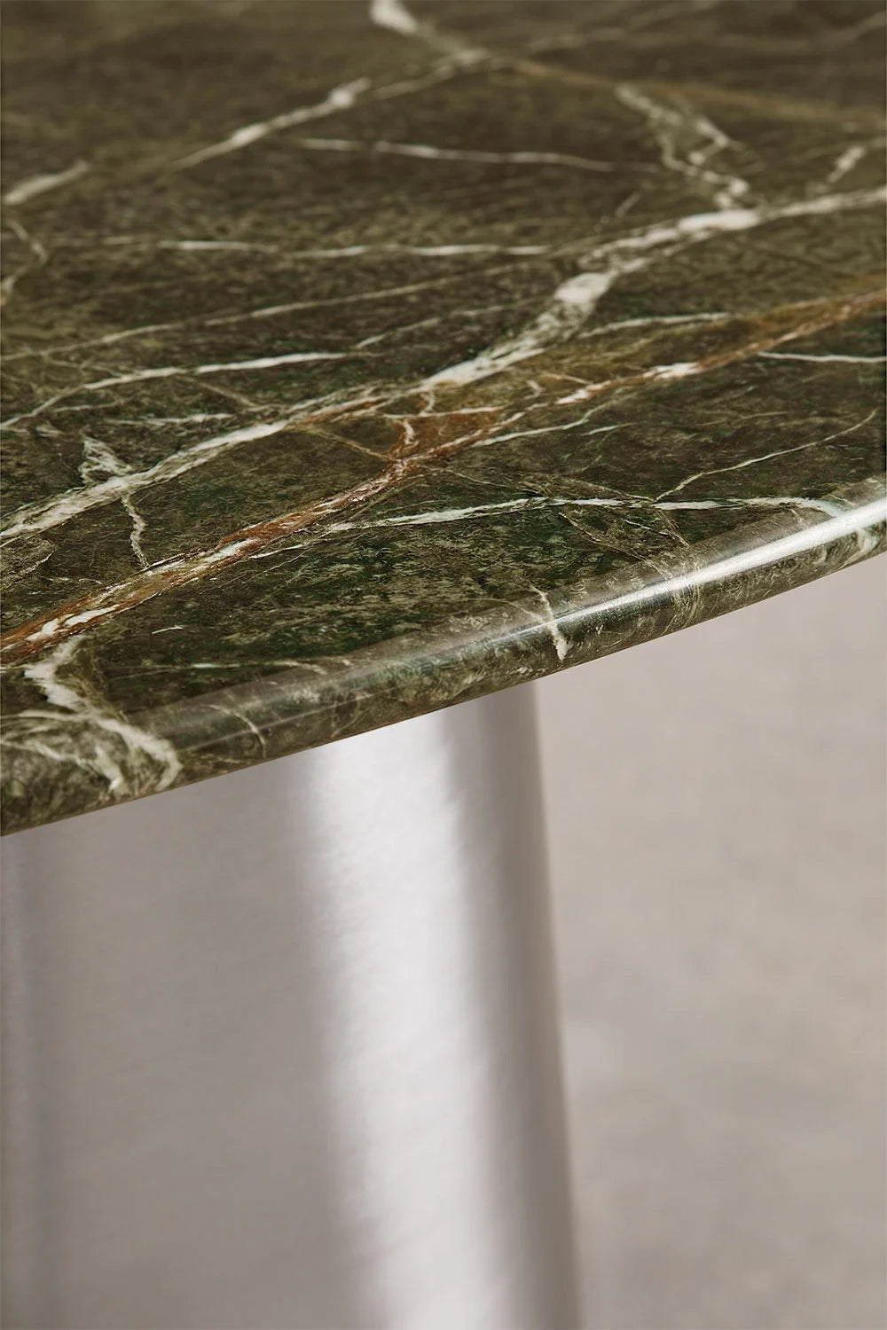 Moreila - Consolle ingresso 120x40 cm in pietra naturale e acciaio inossidabile