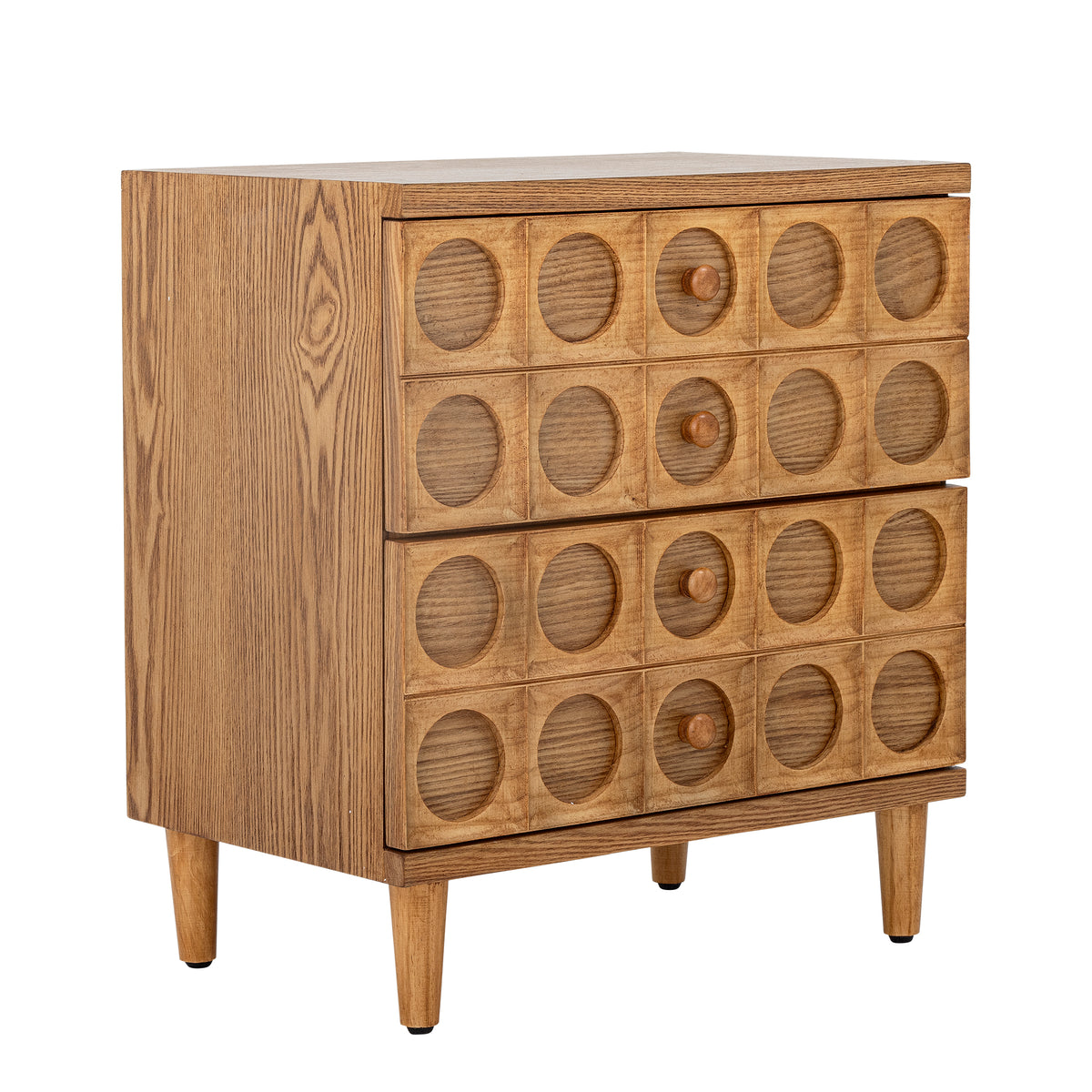 Cassettiera Vester, Marrone, MDF