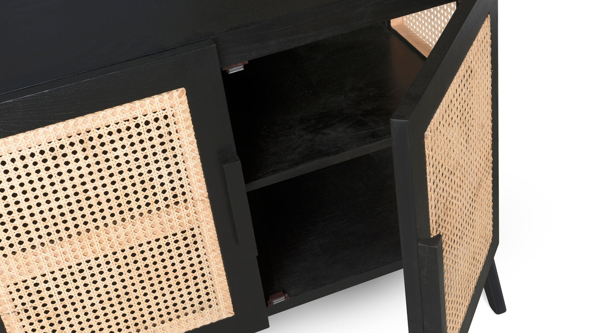Credenza Storage Dressoir Henri 205cm - Charcoal Black - Pierre Jeanneret Edition