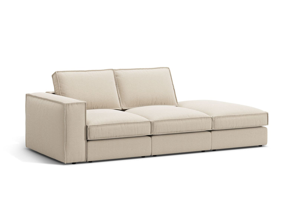 Divano Componibile Aperto Pola, 3 Posti, 103x259x88