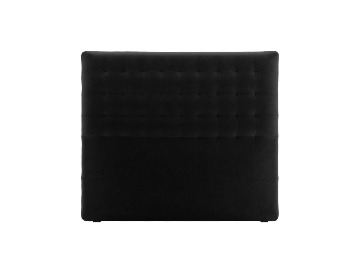 Testiera Nova Alta 120 cm - Nero 140x200