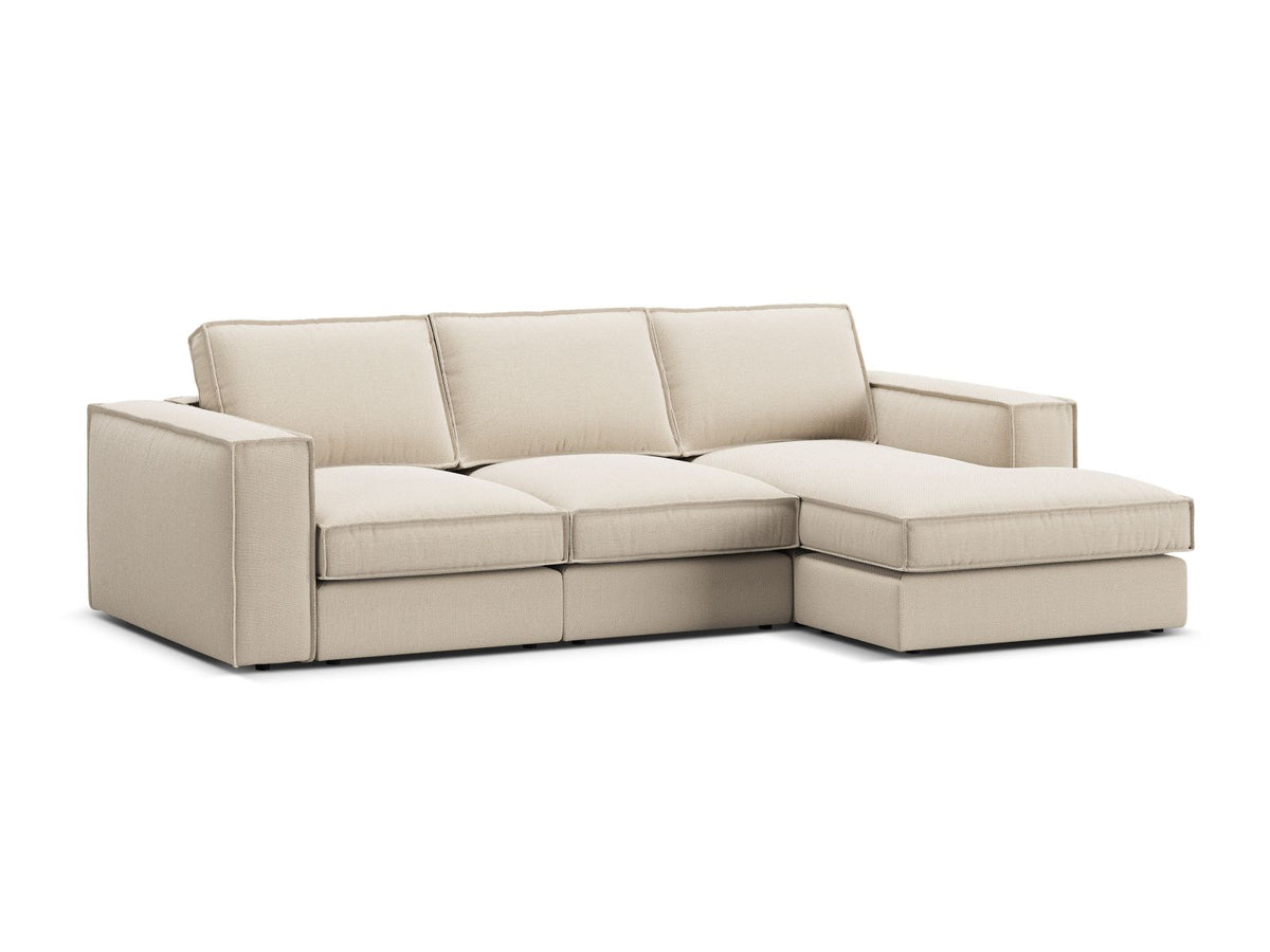 Divano Angolare Componibile Pola, 3 Posti, 158x284x88
