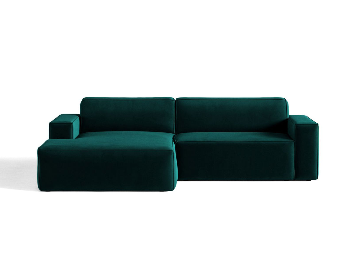 Divano Angolare Componibile Jodie, 3 Posti, 162x224x77