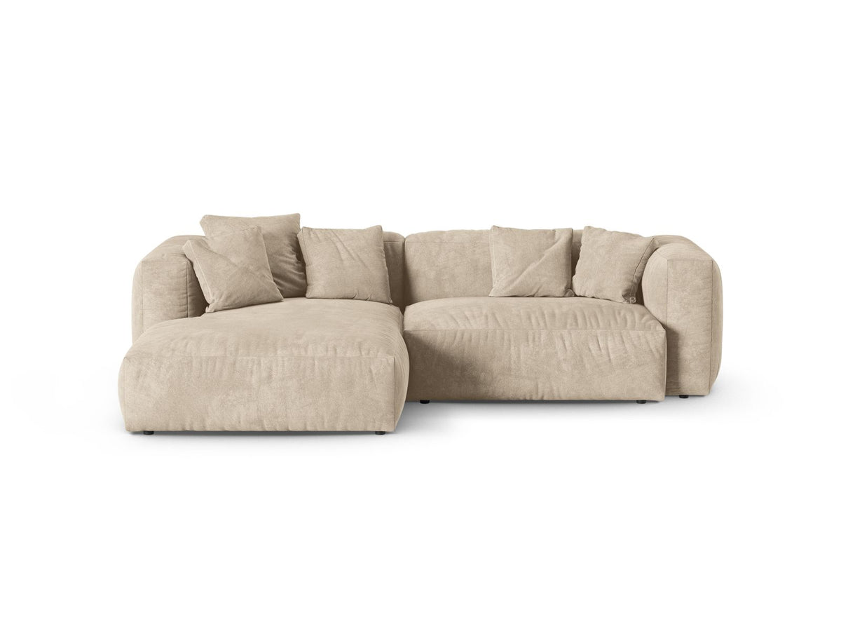 Divano Angolare Componibile XL Martina Seduta Profonda, 2 Posti, 176x280x75