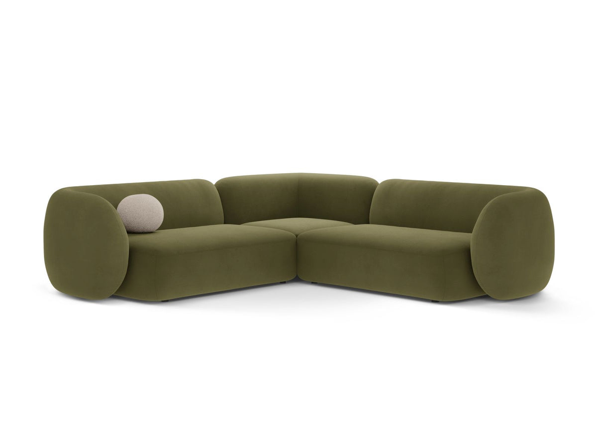 Divano Angolare Simmetrico Componibile Kate, 5 Posti, 252x252x76