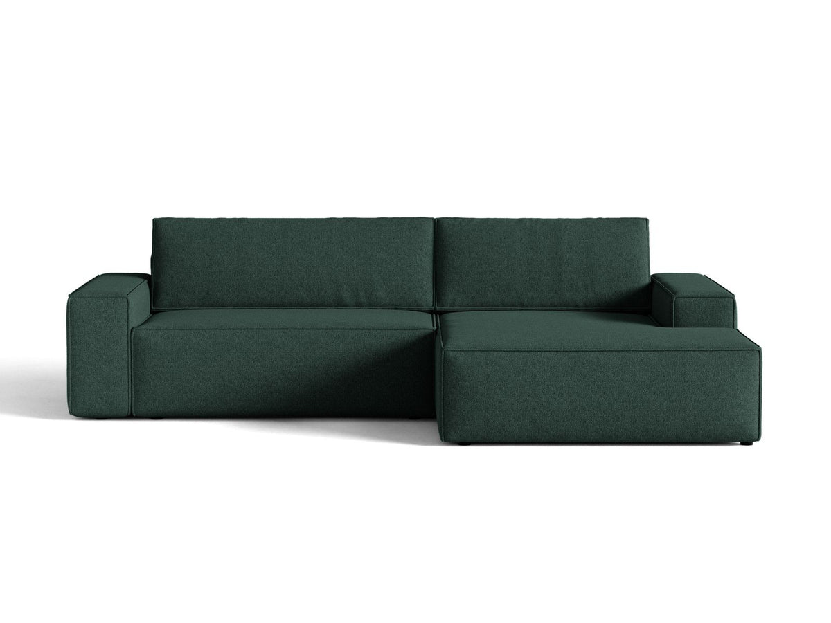 Divano Letto Angolare con Contenitore Jodie, 3 Posti, 151x246x86