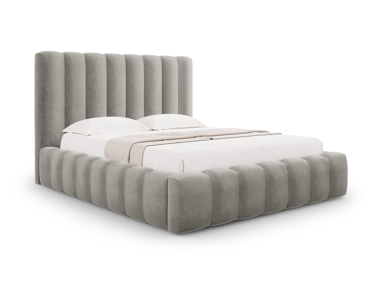 Letto contenitore con testiera, "Kelp", 230x185x125