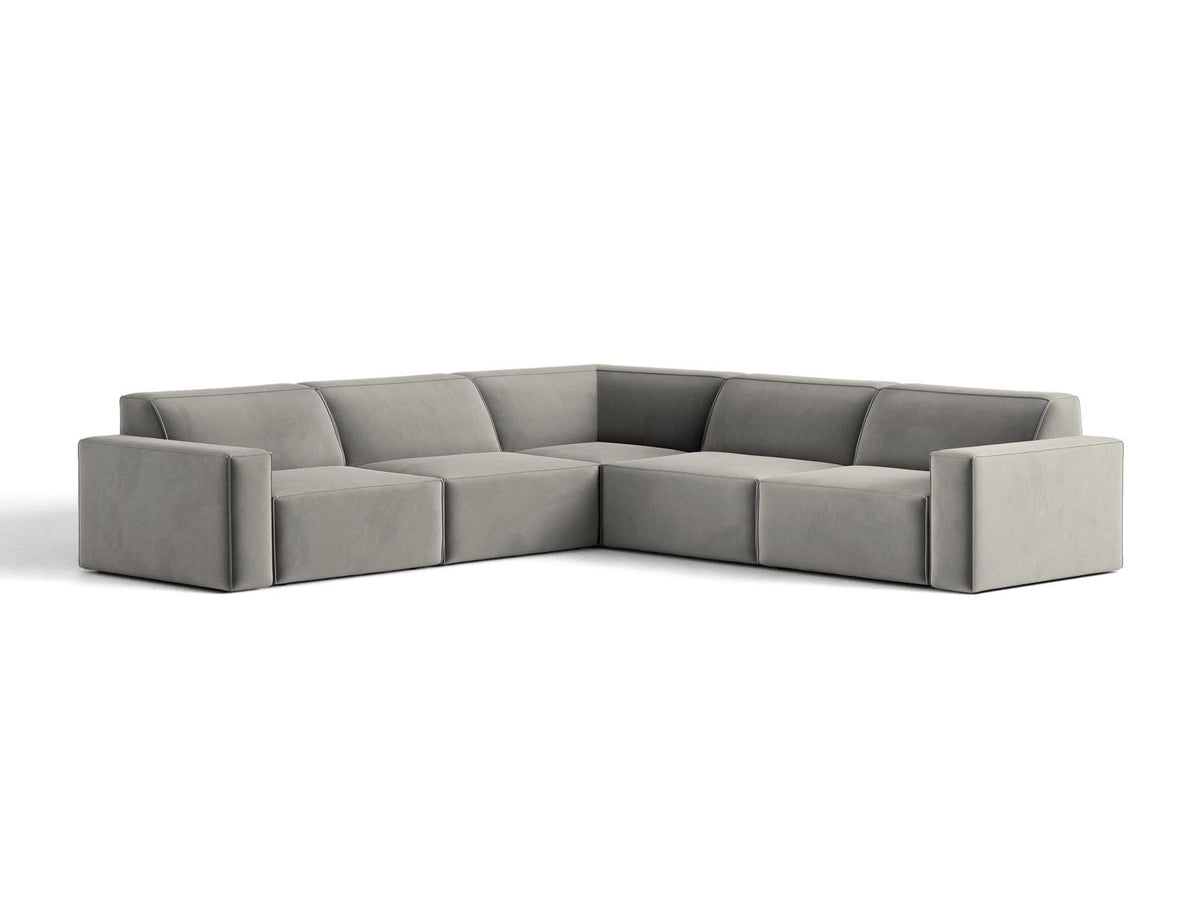 Divano Angolare Simmetrico Jodie, 6 Posti, 283x283x77