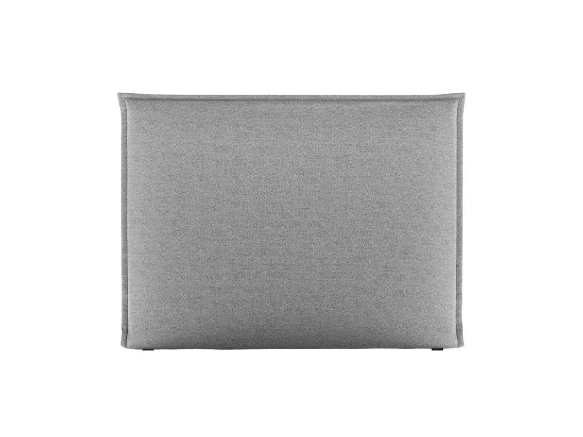 Testiera Monica Alta 120 cm - Grigio Chiaro 160x200