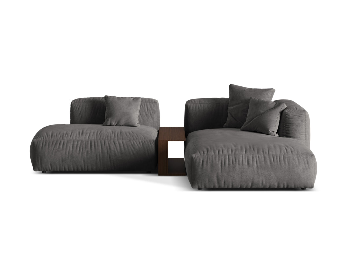 Divano Angolare Componibile Martina, 2 Posti, 176x285x75