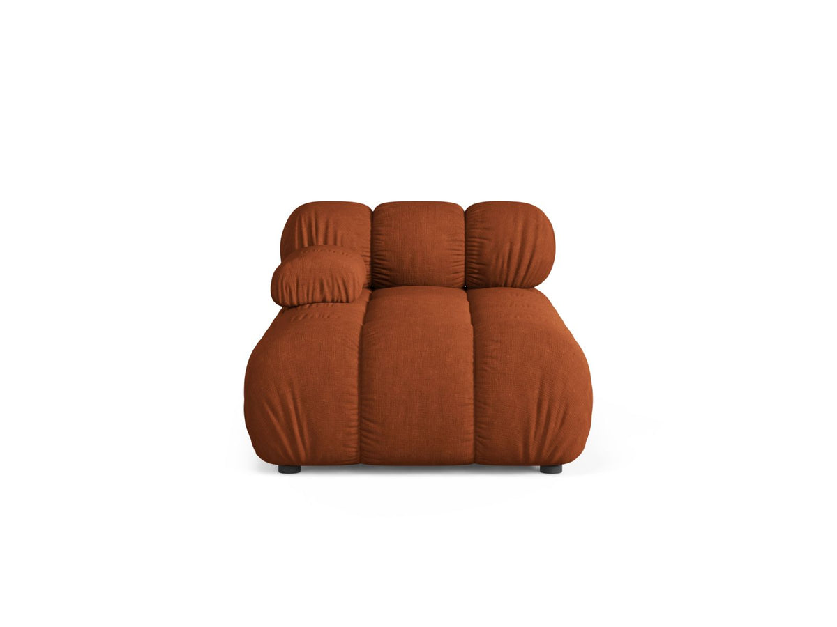 Chaise Longue Sinistra, "Bellis", 1 Posto, 155x94x70 - Mattone