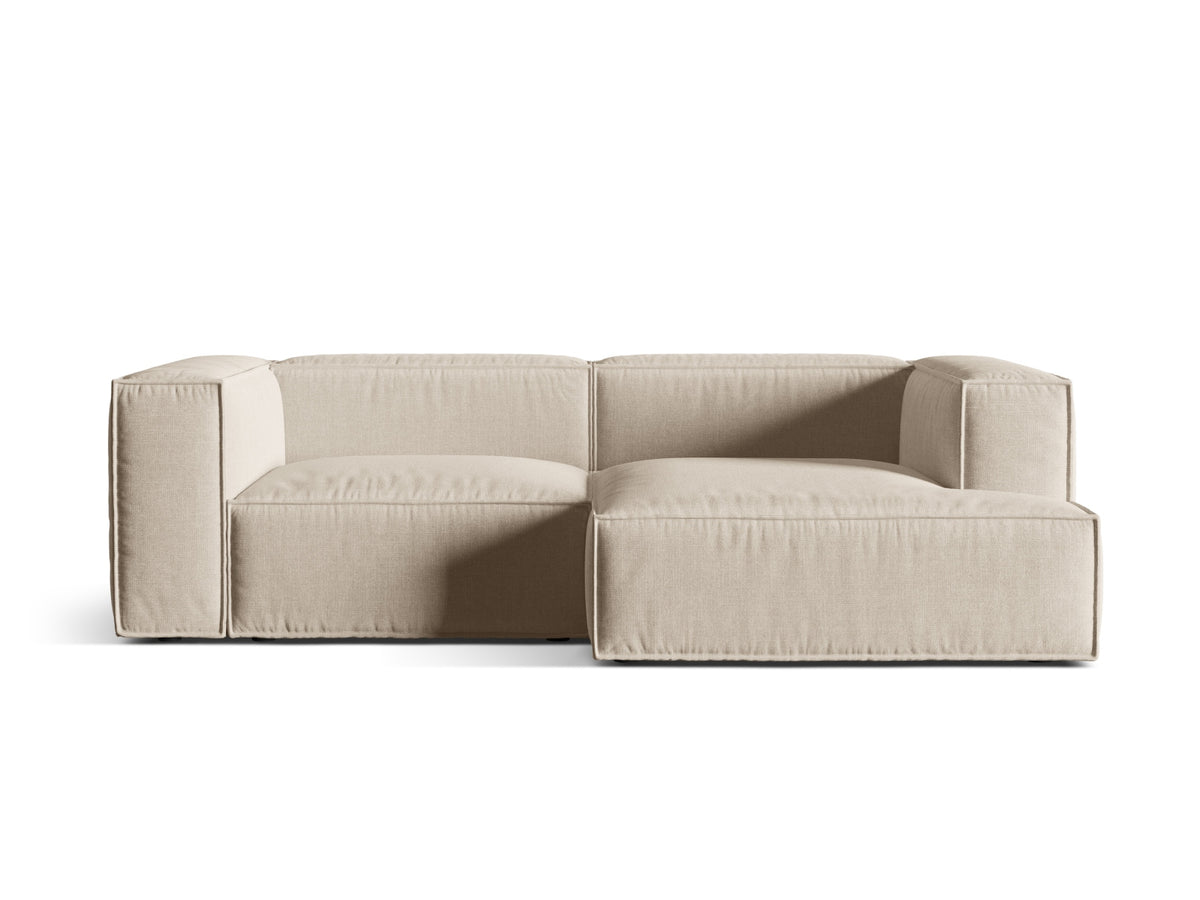 Divano Angolare Componibile Nuria, 3 Posti, 147x252x72