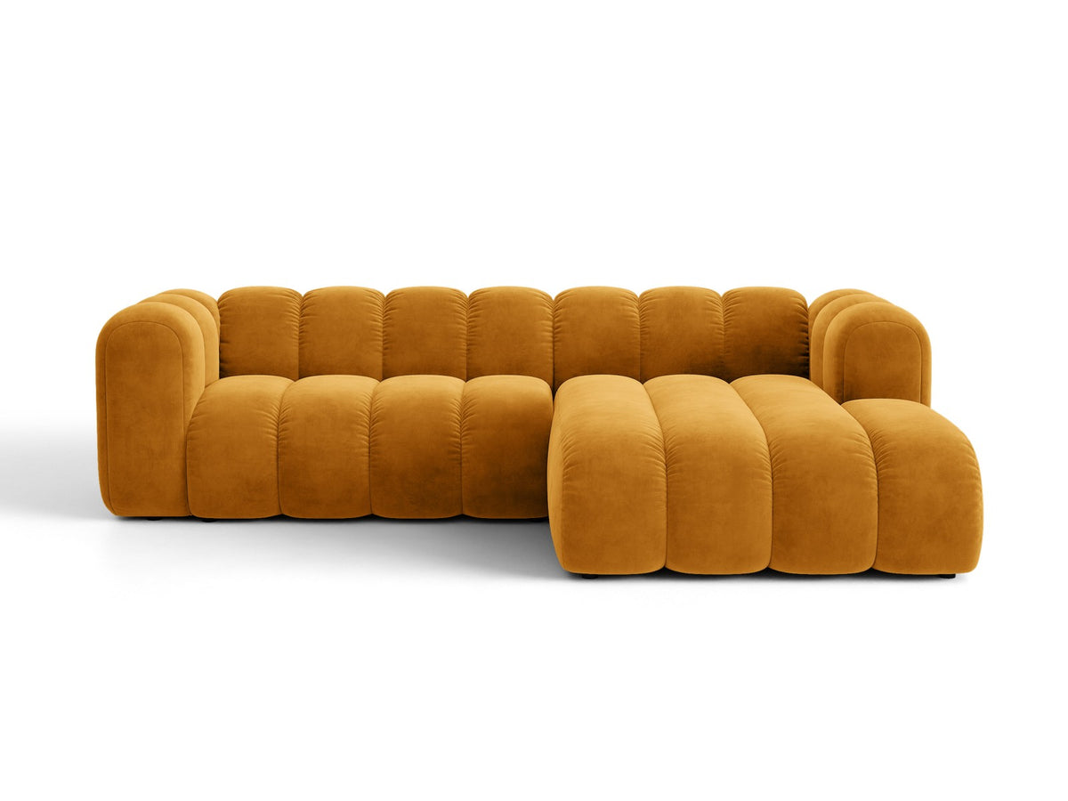 Divano Letto Angolare con Contenitore Lupine, 4 Posti, 177x270x70
