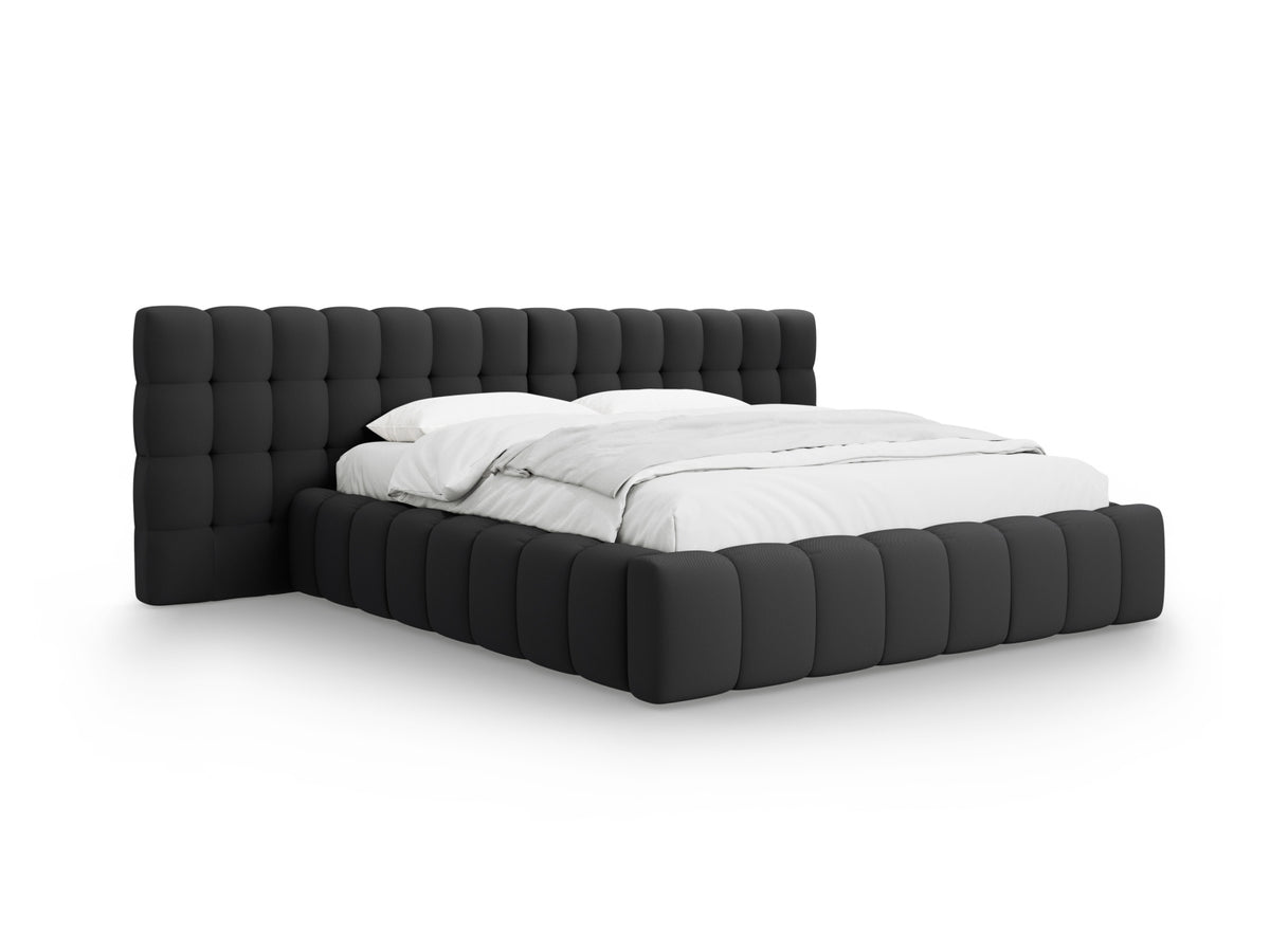 Letto contenitore con testiera doppia, "Mamaia", 230x250x100