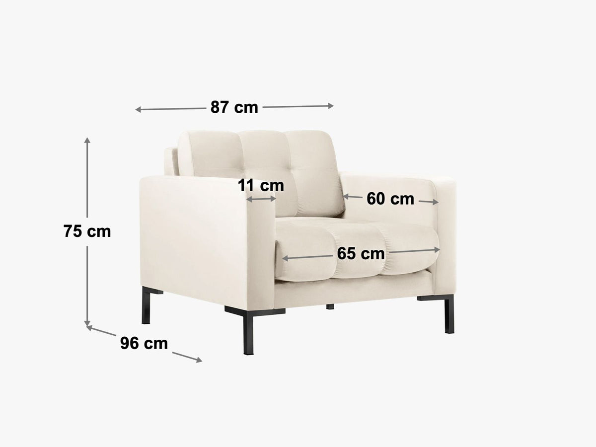 Poltrona Mamaia, 1 Posto, 96x87x75