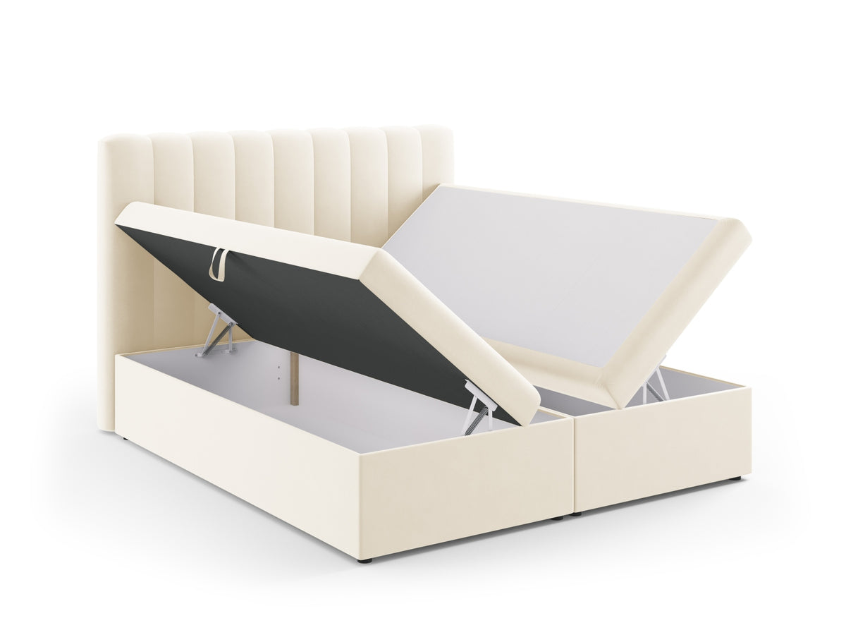 Letto: testiera + molle/materasso + coprimaterasso, "Kelp", 210x180x125