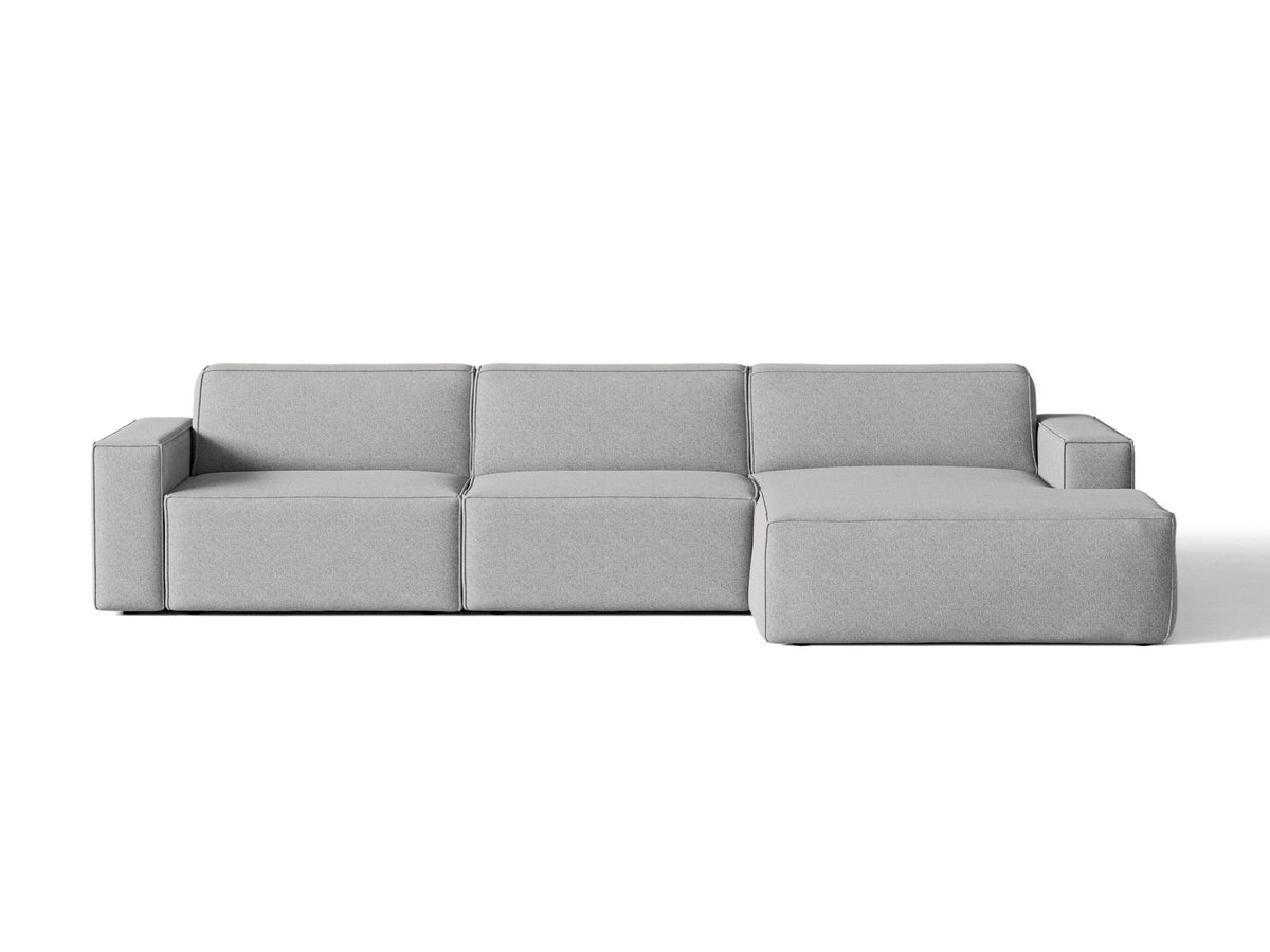 Divano Angolare Componibile Jodie, 4 Posti, 162x284x77