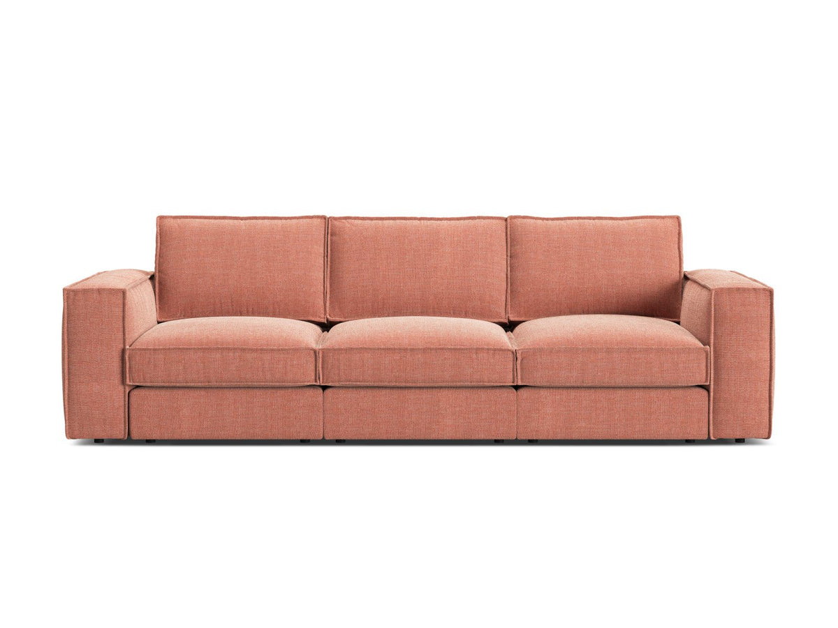 Divano Modulare, "Pola", 4 Posti, 284x103x88 - Rosso