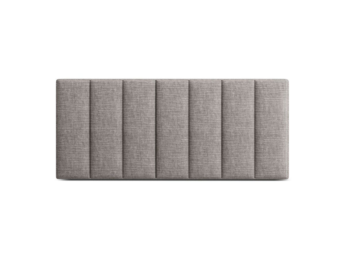 Testata Pensile, "Zoe", 140x10x60 - Grigio Chiaro