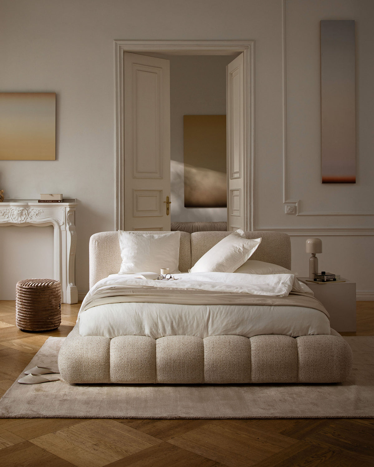 Letto Contenitore con Testata Solange