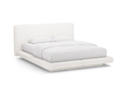 Letto con Testata, "Linea", 225x204x98 - Bianco