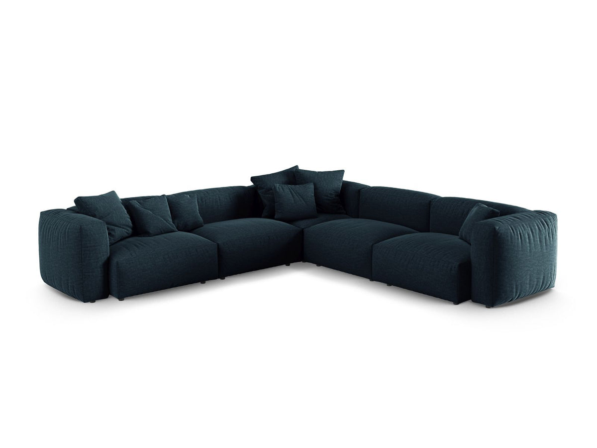 Divano Angolare Simmetrico Componibile XL Martina, 5 Posti, 330x330x75